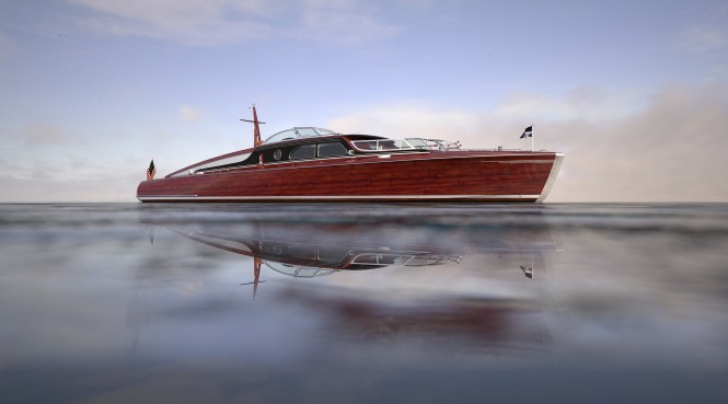 Elite modern-classic luxury mega yacht tender POSH 4