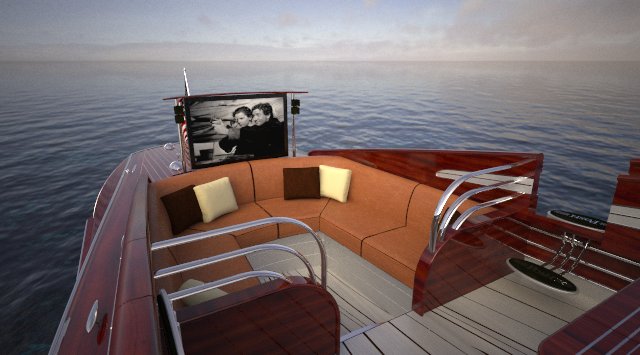 Elite modern-classic luxury mega yacht tender POSH 7