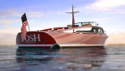 Elite modern-classic luxury mega yacht tender POSH 8